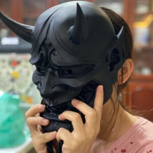 Masque Japonais Hannya Noir