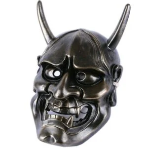 Masque Japonais Hannya Métallisé