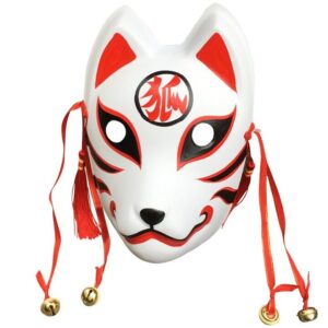 Masque Japonais Kitsune Authentique