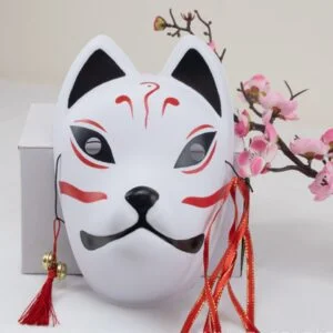 Masque Japonais Kitsune Malin