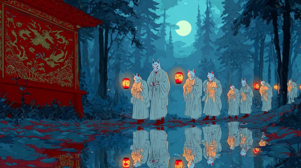 Kitsune nuit magique