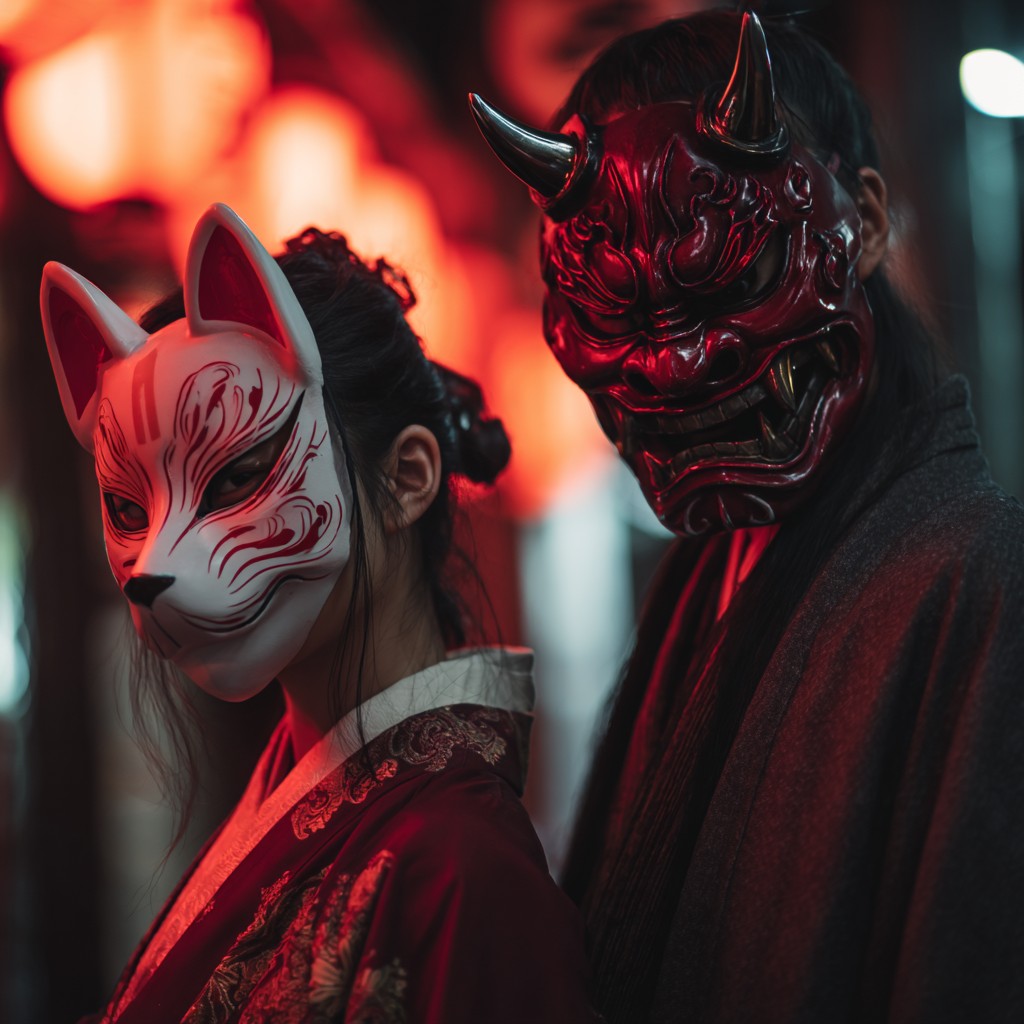 Le masque japonais : entre rite ancestral et art vivant